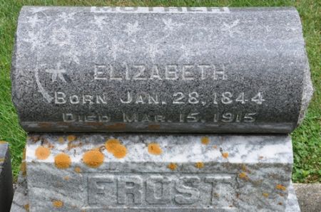 FROST, ELIZABETH - Grundy County, Iowa | ELIZABETH FROST 