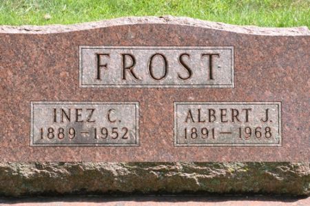 FROST, INEZ C. - Grundy County, Iowa | INEZ C. FROST 