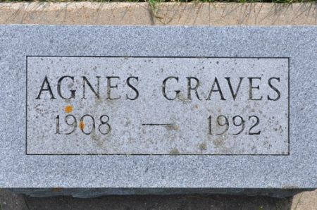 GRAVES, AGNES - Grundy County, Iowa | AGNES GRAVES 