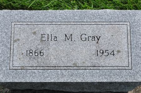 GRAY, ELLA M. - Grundy County, Iowa | ELLA M. GRAY 