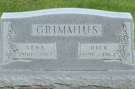 GRIMMIUS, LENA - Grundy County, Iowa | LENA GRIMMIUS 