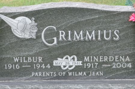 GRIMMIUS, MINERDENA - Grundy County, Iowa | MINERDENA GRIMMIUS 