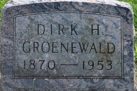 GROENEWALD, DIRK H. - Grundy County, Iowa | DIRK H. GROENEWALD 