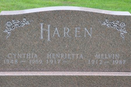 HAREN, CYNTHIA - Grundy County, Iowa | CYNTHIA HAREN 