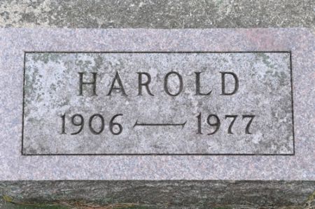 HAREN, HAROLD - Grundy County, Iowa | HAROLD HAREN 