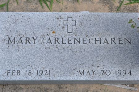 HAREN, MARY ARLENE - Grundy County, Iowa | MARY ARLENE HAREN 