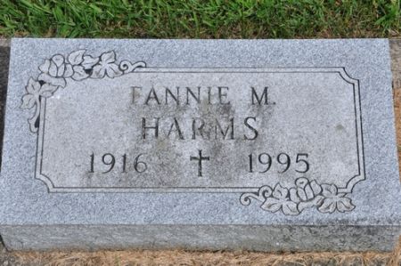 HARMS, FANNIE M. - Grundy County, Iowa | FANNIE M. HARMS 