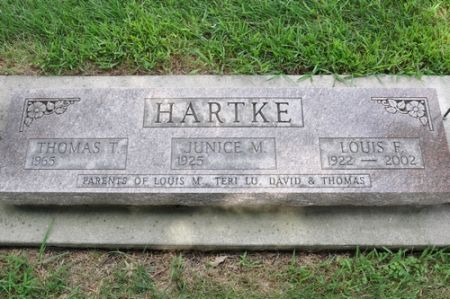 HARTKE, LOUIS F. - Grundy County, Iowa | LOUIS F. HARTKE 