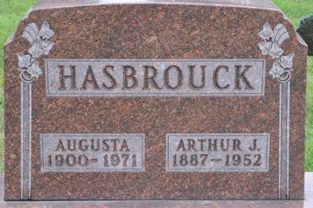 HASBROUCK, AUGUSTA - Grundy County, Iowa | AUGUSTA HASBROUCK 