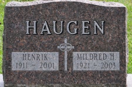 HAUGEN, MILDRED H. - Grundy County, Iowa | MILDRED H. HAUGEN 