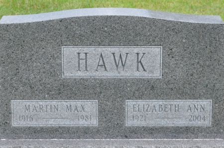 HAWK, ELIZABETH ANN - Grundy County, Iowa | ELIZABETH ANN HAWK 