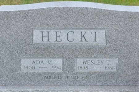 HECKT, WESLEY T. - Grundy County, Iowa | WESLEY T. HECKT 