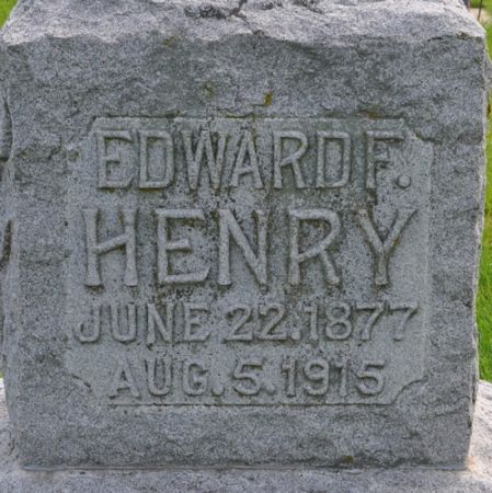 HENRY, EDWARD F. - Grundy County, Iowa | EDWARD F. HENRY 