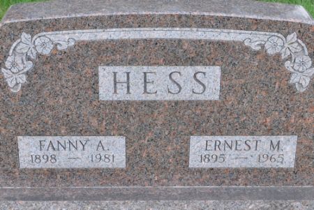 HESS, ERNEST M. - Grundy County, Iowa | ERNEST M. HESS 