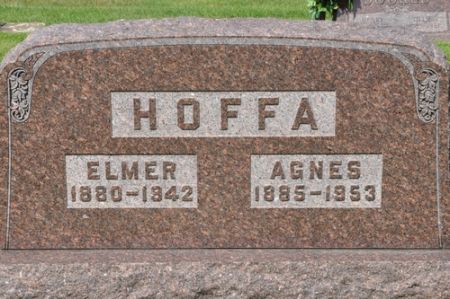HOFFA, AGNES - Grundy County, Iowa | AGNES HOFFA 