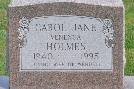 HOLMES, CAROL JANE (VENENGA) - Grundy County, Iowa | CAROL JANE (VENENGA) HOLMES 
