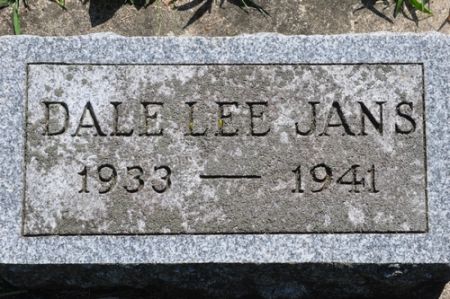 JANS, DALE LEE - Grundy County, Iowa | DALE LEE JANS 