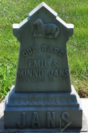JANS, SON OF EMIL & MINNIE - Grundy County, Iowa | SON OF EMIL & MINNIE JANS 