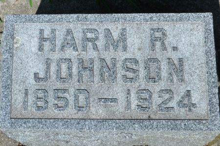 JOHNSON, HARM R. - Grundy County, Iowa | HARM R. JOHNSON 