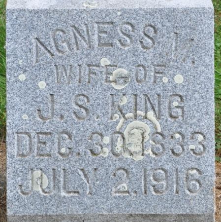 KING, AGNESS M. - Grundy County, Iowa | AGNESS M. KING 