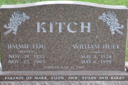 KITCH, WILLIAM HUEY - Grundy County, Iowa | WILLIAM HUEY KITCH 