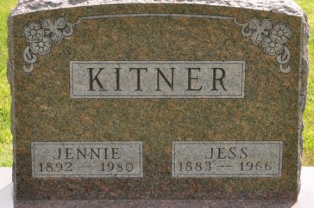 KITNER, JENNIE - Grundy County, Iowa | JENNIE KITNER 