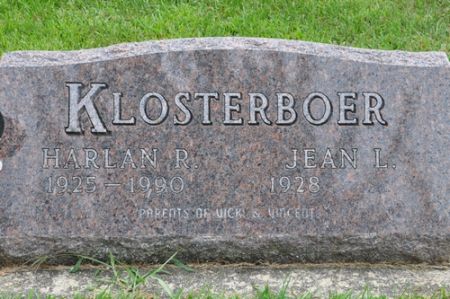 KLOSTERBOER, HARLAN R. - Grundy County, Iowa | HARLAN R. KLOSTERBOER 