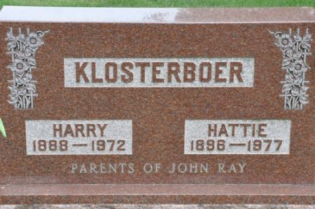 KLOSTERBOER, HATTIE - Grundy County, Iowa | HATTIE KLOSTERBOER 