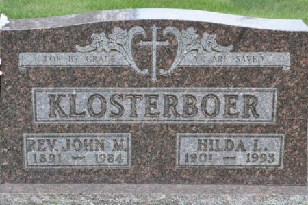KLOSTERBOER, HILDA L. - Grundy County, Iowa | HILDA L. KLOSTERBOER 