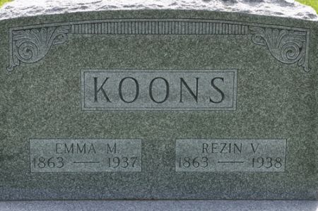 KOONS, REZIN V. - Grundy County, Iowa | REZIN V. KOONS 
