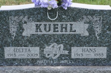 KUEHL, IZETTA - Grundy County, Iowa | IZETTA KUEHL 