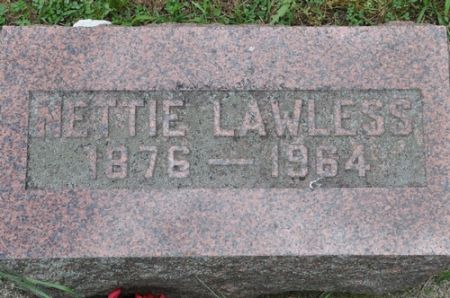 LAWLESS, NETTIE - Grundy County, Iowa | NETTIE LAWLESS 
