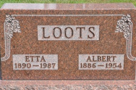 LOOTS, ETTA - Grundy County, Iowa | ETTA LOOTS 