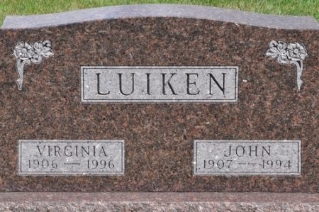 LUIKEN, VIRGINIA - Grundy County, Iowa | VIRGINIA LUIKEN 