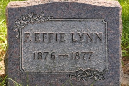 LYNN, F. EFFIE - Grundy County, Iowa | F. EFFIE LYNN 