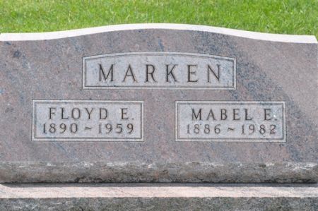 MARKEN, MABEL E. - Grundy County, Iowa | MABEL E. MARKEN 