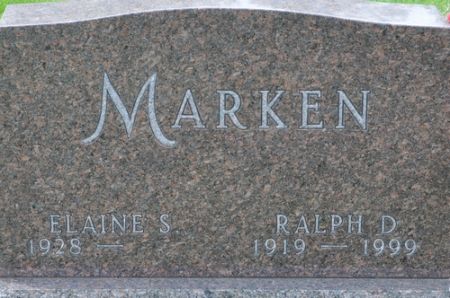 MARKEN, RALPH D. - Grundy County, Iowa | RALPH D. MARKEN 