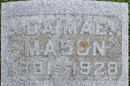 MASON, IDA MAE - Grundy County, Iowa | IDA MAE MASON 