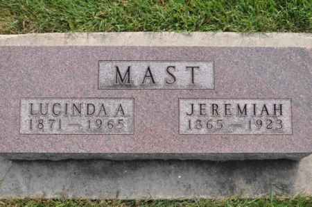 MAST, LUCINDA A. - Grundy County, Iowa | LUCINDA A. MAST 