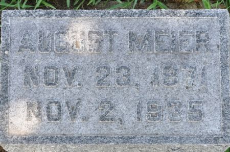 MEIER, AUGUST - Grundy County, Iowa | AUGUST MEIER 