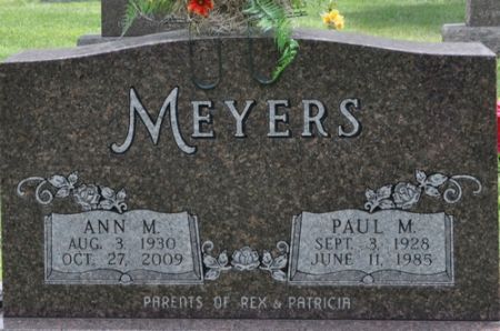 MEYERS, ANN M. - Grundy County, Iowa | ANN M. MEYERS 