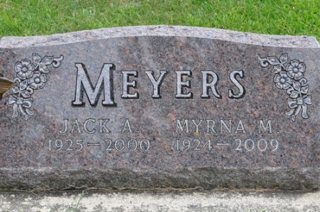 MEYERS, MYRNA M. - Grundy County, Iowa | MYRNA M. MEYERS 