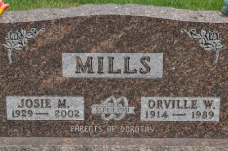 MILLS, ORVILLE W. - Grundy County, Iowa | ORVILLE W. MILLS 