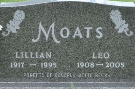 MOATS, LILLIAN - Grundy County, Iowa | LILLIAN MOATS 