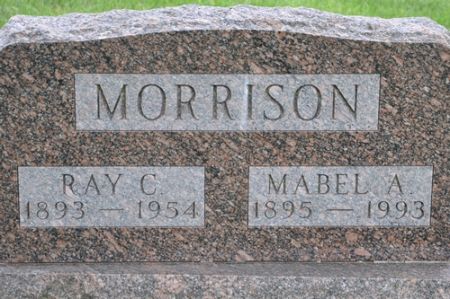 MORRISON, MABEL A. - Grundy County, Iowa | MABEL A. MORRISON 