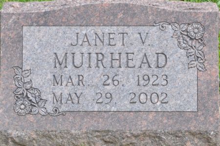 MUIRHEAD, JANET V. - Grundy County, Iowa | JANET V. MUIRHEAD 
