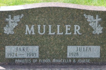 MULLER, JAKE - Grundy County, Iowa | JAKE MULLER 
