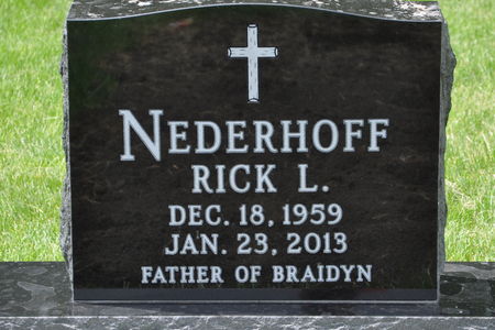 NEDERHOFF, RICK L. - Grundy County, Iowa | RICK L. NEDERHOFF 