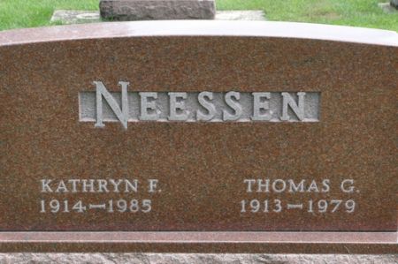 NEESSEN, KATHRYN F. - Grundy County, Iowa | KATHRYN F. NEESSEN 