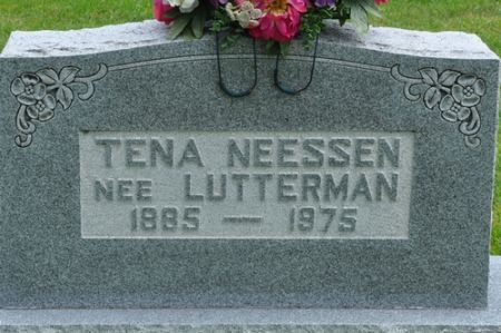 NEESSEN, TENA (LUTTERMAN) - Grundy County, Iowa | TENA (LUTTERMAN) NEESSEN 